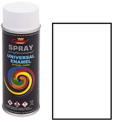 SPRAY FARBA SPRAY BIAŁY MAT 400ml CHAMPION