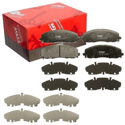 Trw gdb1944 гальмівні колодки гальмівні перед grand voyager v freemont routan фото №1