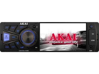 РАДИО АВТОМОБИЛЬНЫЙ AKAI CA015A-4108S BT AUX USB