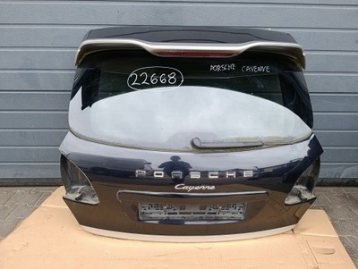 Porsche cayenne ii 2 7p кришка багажника задня задня фото №1