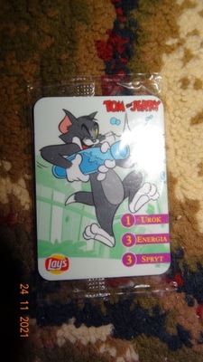 Karty Cartoon Show lays chipsy(Tom&Jerry NOWE