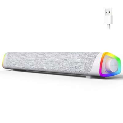 SOULION Głośniki komputerowe R30 Plus Bluetooth Soundbar na USB