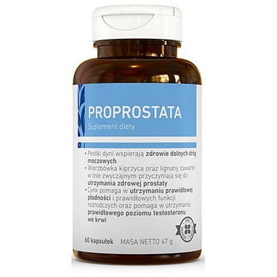 Proprostata - dla mężczyzn - prostata - 60 kapsułek - AMC PHARMA