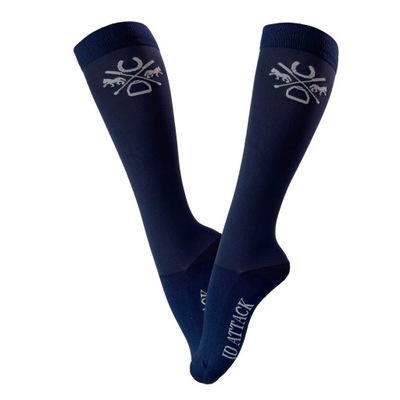 Skarpety jeździeckie Maya - Granatowy, 35-38