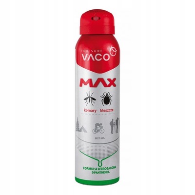 VACO MAX KOMARY I KLESZCZE SPRAY 100ML