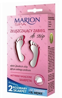 SKARPETKI DO STÓP ZŁUSZCZAJĄCY ZABIEG MARION SPA