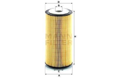 MANN-FILTER FILTRAS ALYVOS RVI C D D ACCESS VOLVO 7900 8900 9500 FE II 