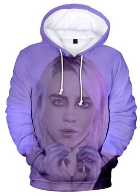 Bluza z Kapturem Billie Eilish Wiosna Lato M 38