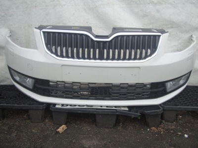 Бампер перед радар lf9e омыватель skoda octavia iii 12-16 фото №1