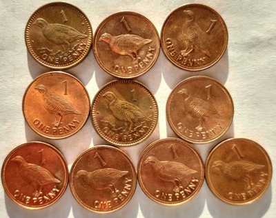 moneta Gibraltar 1 penny