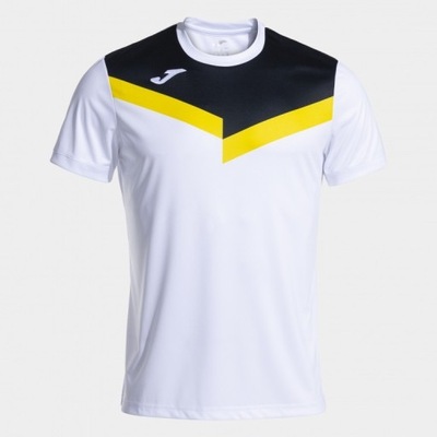 Koszulka męska Joma Court Short Sleeve T-Shirt white black M