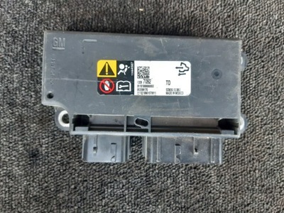 Модуль датчик подушка безпеки 13597092 opel corsa e фото №1
