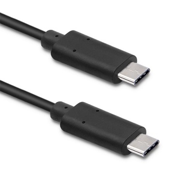 Qoltec Kabel USB 3.1 typ C USB 3.1 typ C męski 1m