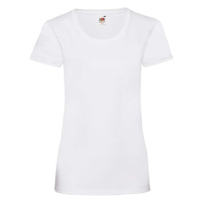 FRUIT KOSZULKA T-SHIRT DAMSKA VALUE WHITE M