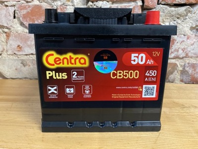 BATERÍA CENTRA CB500 12V 50AH 450A  