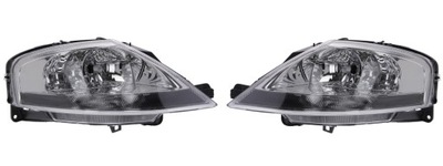 Фара лампа перед citroen c3 i 02-10- комплект фото №1