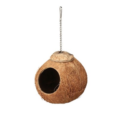 Domek dla ptaków kokosowe ptasie gniazdo klatka dl