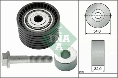 INA 532 0654 10 ROLLO KIERUNKOWA / PROWADZACA, CORREA DISTRIBUCIÓN  