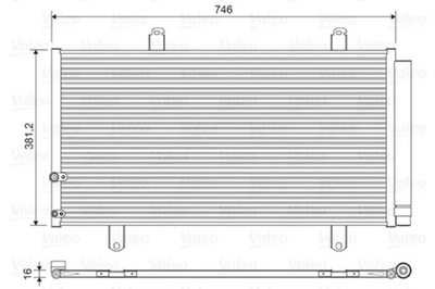 RADIATOR AIR CONDITIONER TOYOTA  