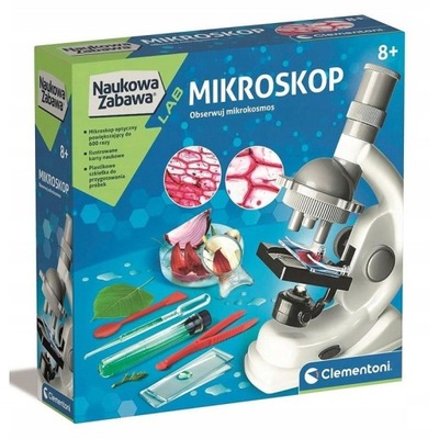 Clementoni 50806 Doświadczenia z Mikroskopem Mikroskop