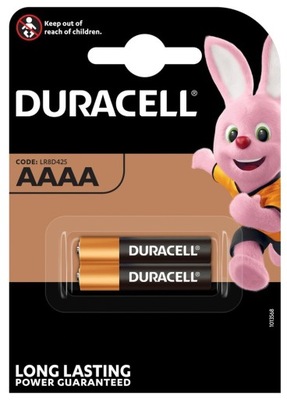 Bateria alkaliczna Duracell AAAA 2 szt.