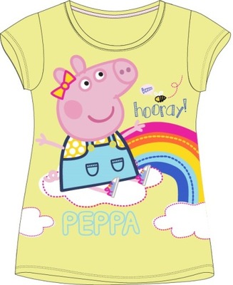 Koszulka t-shirt ŚWINKA PEPPA 92 cm 18-24 m-ce