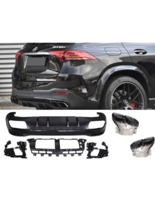 Диффузор mercedes w167 gle suv насадки look amg фото №1