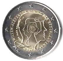 2 euro okolicznościowe Holandia 2013 Królestwo