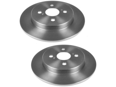 DISCS REAR TOYOTA YARIS 1.0-1.8 05-11 IQ 1.0-1.4 09-15  