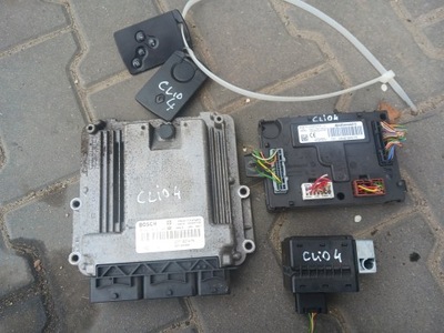 Бортовой компьютер набор стартовый renault clio ibv 4 1.5 dci 2014 rok 237102747r фото №1