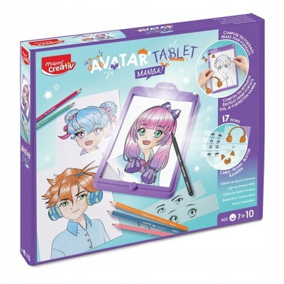 Zestaw kreatywny Maped Creativ Avatar Tablet Manga