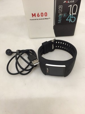 Zegarek sportowy Polar M600, M / L czarny
