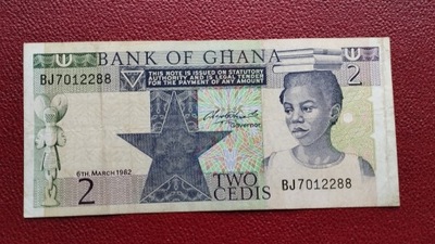 2 CEDI GHANA 1982 st.3