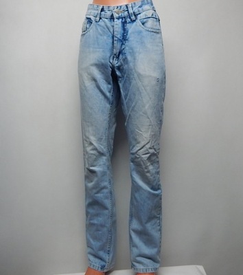 HOUSE spodnie męskie jeans niebieskie W29 L32