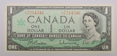 KANADA dollar 1967 M/O 3686517