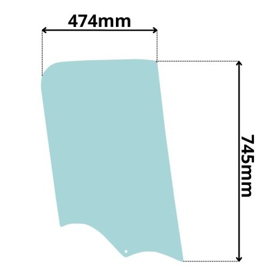 Стекло опускная дверь правая opel movano ii 2 10- 5145 фото №1