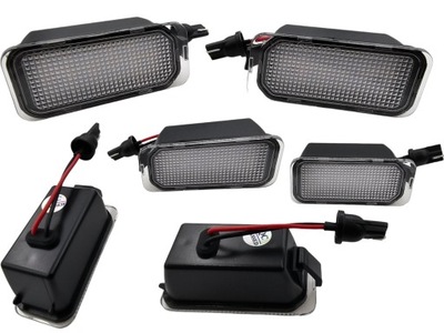 LED LIGHTING ILLUMINATION PLATES FORD FOCUS II III GALAXY C-MAX KUGA  