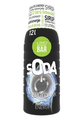 LIMO BAR - Syrop o smaku Energy Drink