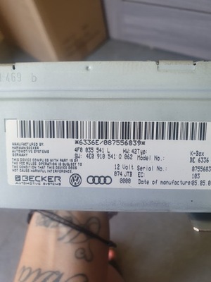 Audi OE 4E0035541L