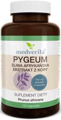 MEDVERITA PYGEUM ŚLIWA AFRYKAŃSKA FITOSTEROLE 100k