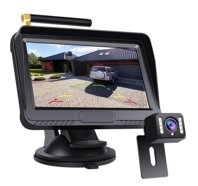 BEZPRZEWODOWY SET REAR VIEW HD CAMERA + LCD 4.3''  