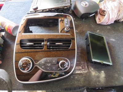 Дисплей радио с рамка renault clio 4 iv фото №1