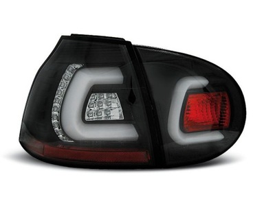 ФОНАРІ ЗАД VW GOLF V 5 03-09 LED (СВІТЛОДІОД) BAR BLACK DIODOWE