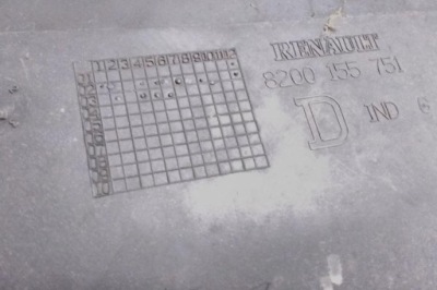 Крыло передний правый renault grand scénic iv r9_ 8200005898 2.2l дизель фото №1