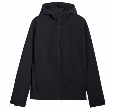 Kurtka męska softshell 4F 4FWSS25TSOFM324 czarna
