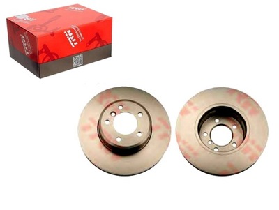 Гальмівні диски гальмівні 2szt bmw перед e60 e61 trw фото №1