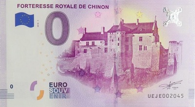 0 Euro - Forteresse Royale De Chinon - Francja - 2