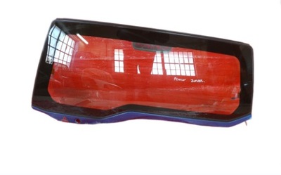 Mitsubishi pajero pinin 2000 скло задня з кришки фото №1