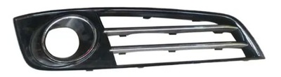 AUDI A8 D4 2009-2013 REJILLA DEFLECTOR NEGRO LUSTRE CROMO DERECHA NUEVO HALÓGENO  