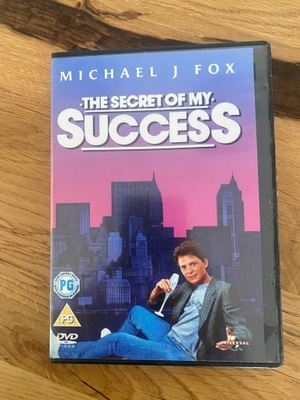 THE SECRET OF MY SUCCESS - TAJEMNICA MOJEGO SUKCESU - MICHAEL J FOX - DVD